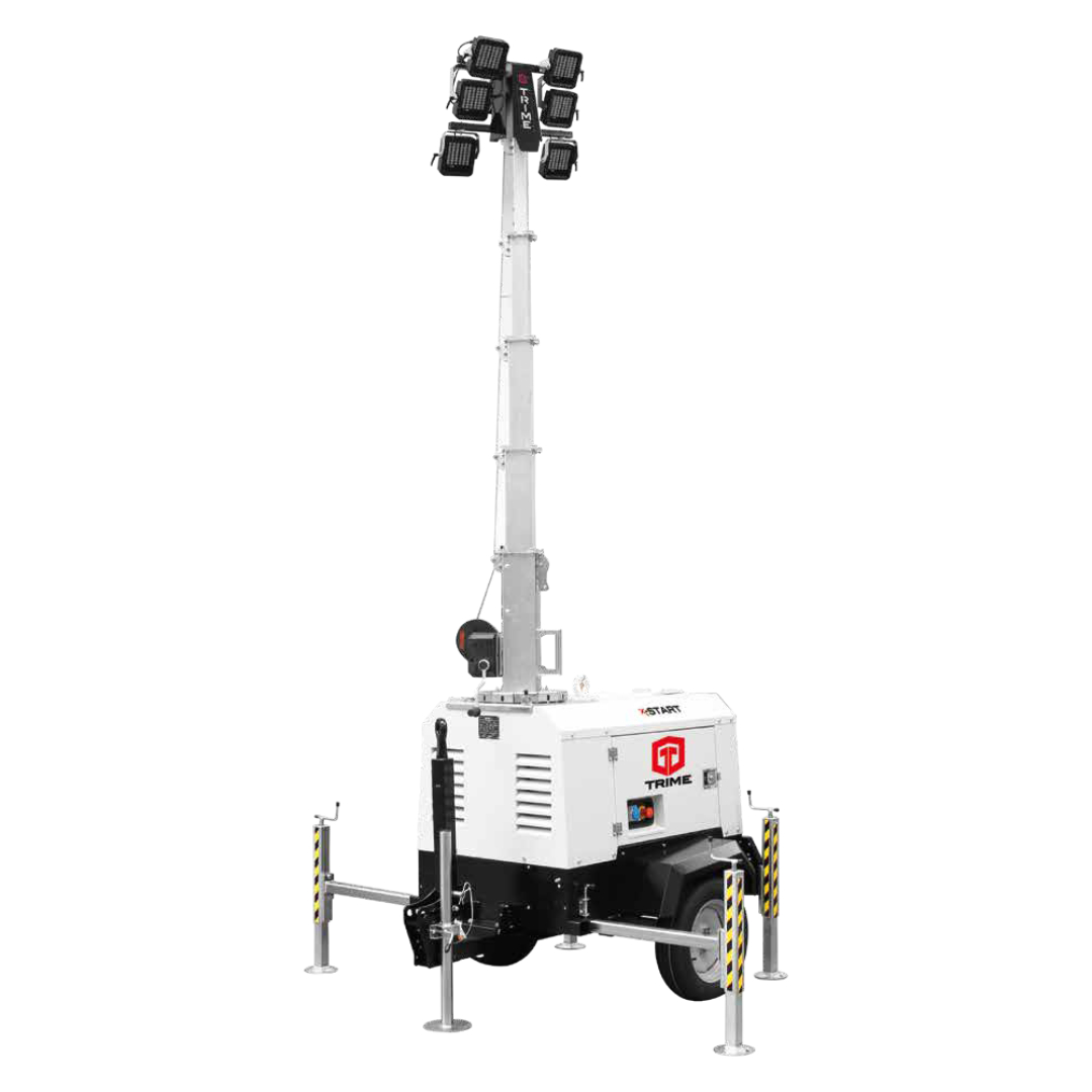 X-Start LED Tower Light 6x160W - 9M