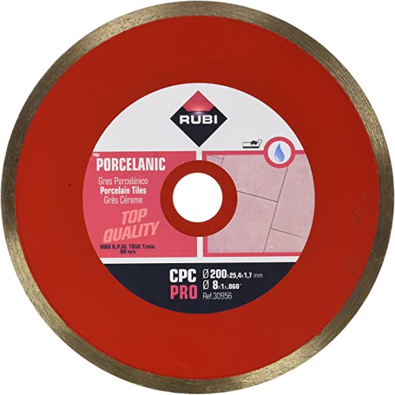 Rubi 30956 CPC 200 Pro Diamond Blade 7mm Porcelain